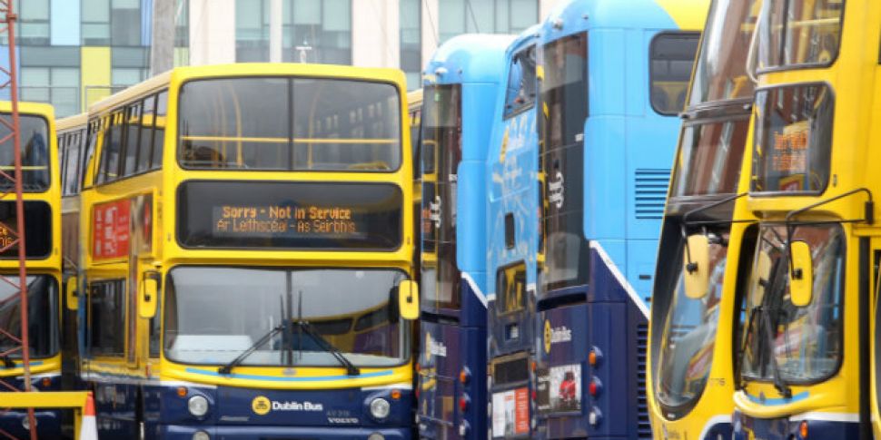 Dublin Bus Drivers Vote In Fav...