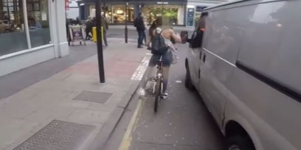 Cyclist Gets Revenge On Heckli...