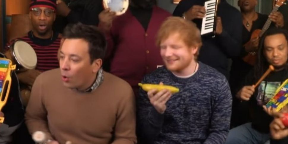 Ed Sheeran On Jimmy Fallon