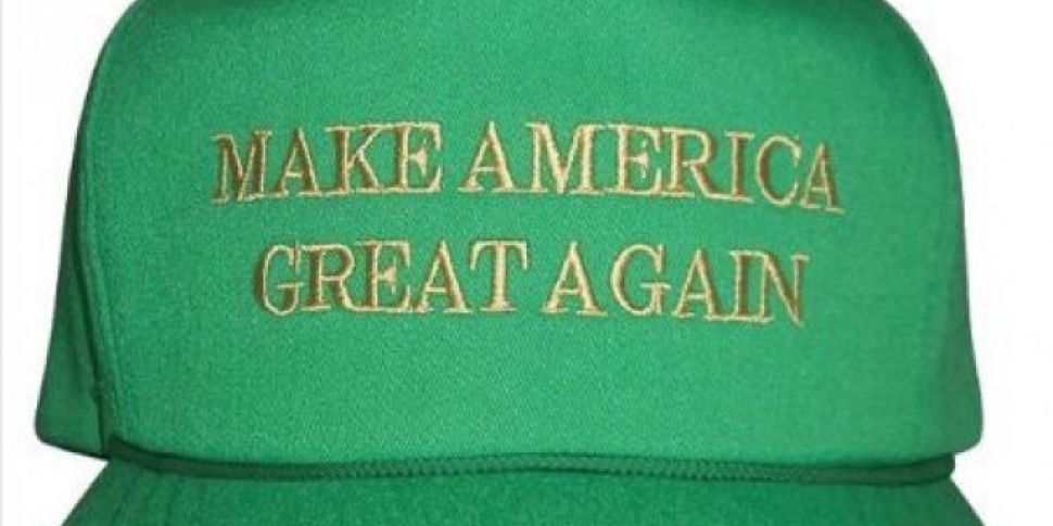 Trumps Paddy's Day Hat has...