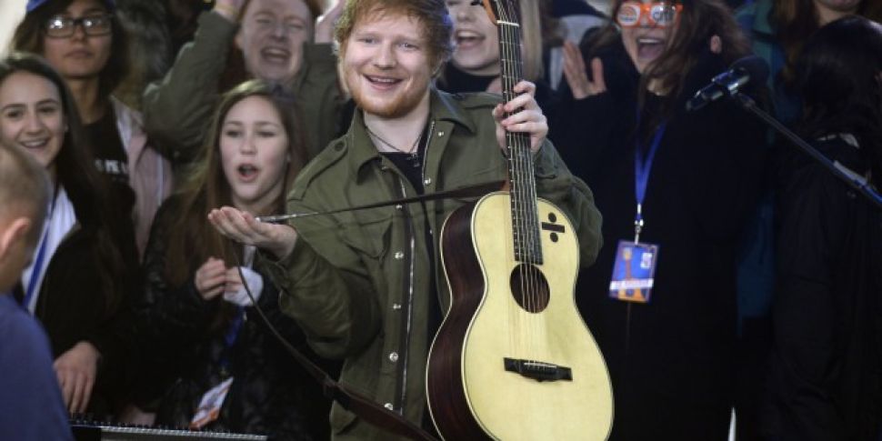 Ed Sheeran Is Shooting His Gal...