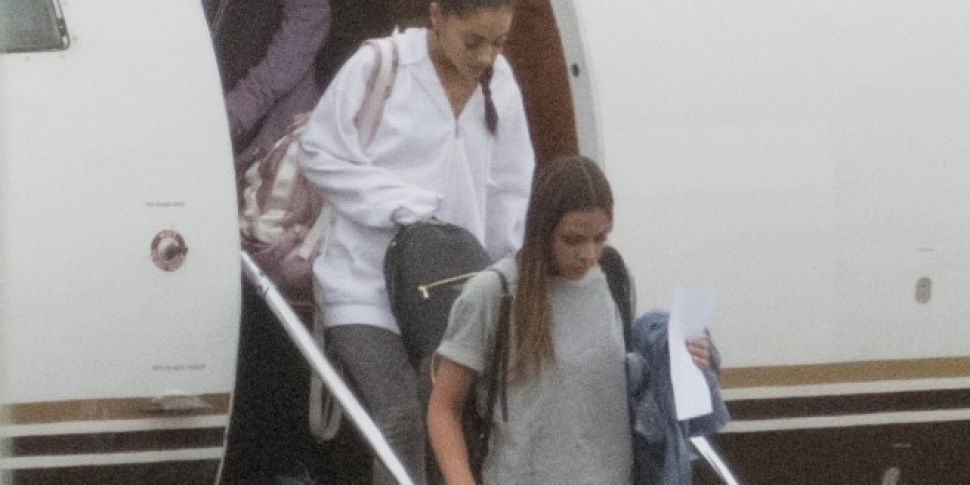 Ariana Grande Arrives Back In...