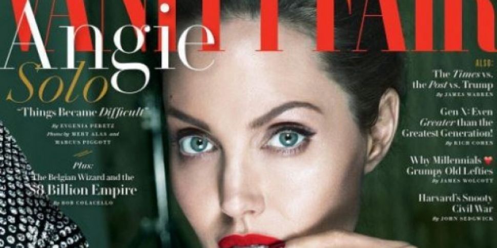 Angelina Jolie Opens Up About...