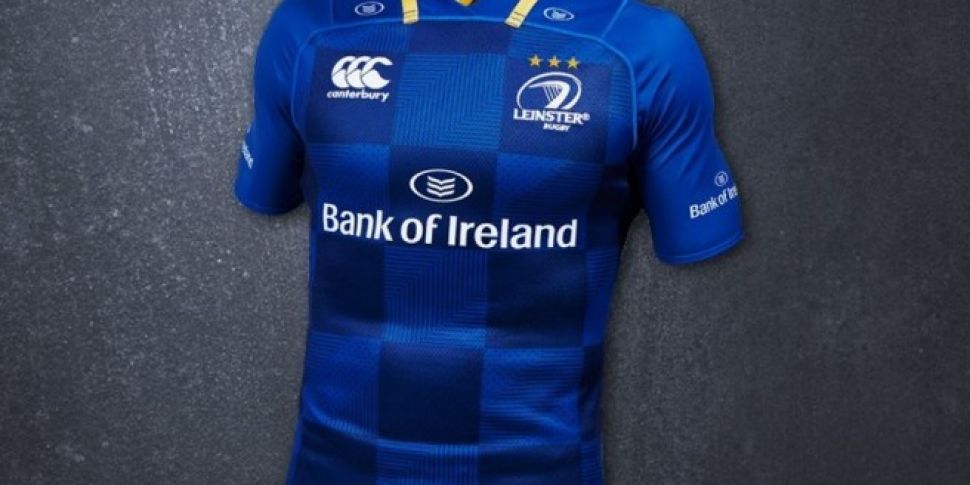 The New Leinster Rugby Jersey...