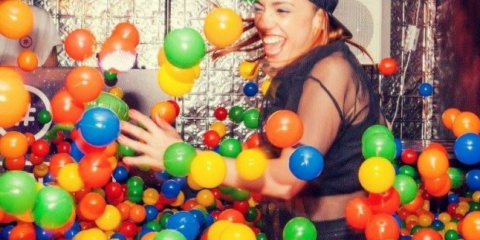 A Giant Adult Ball Pool Is Com...
