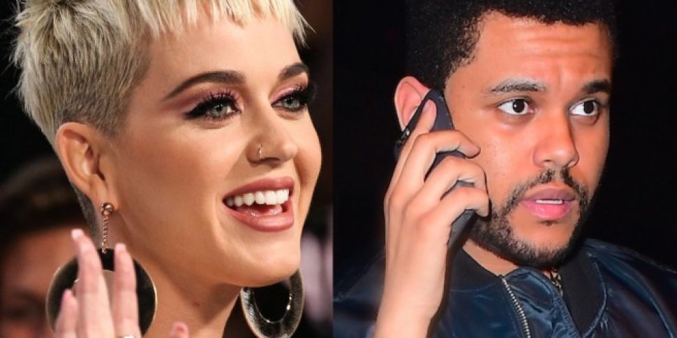 The Weeknd And Katy Perry Spot...