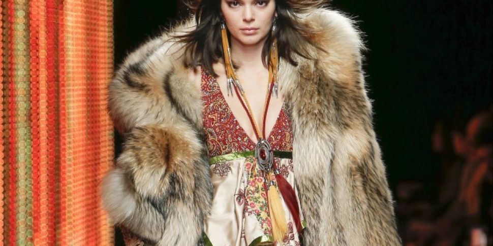 Kendall Jenner's Fur Look...