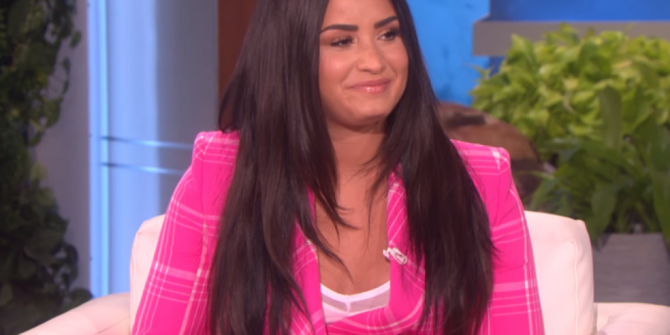 Demi Lovato Shares Empowering...