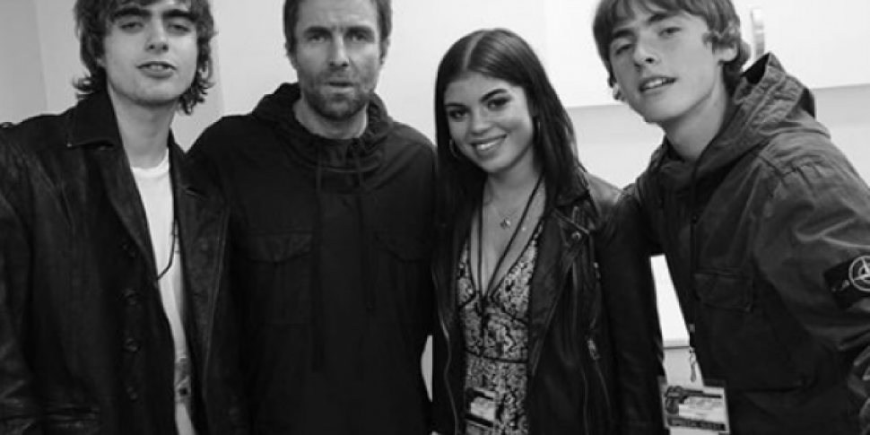 Liam Gallagher Meets Daughter...