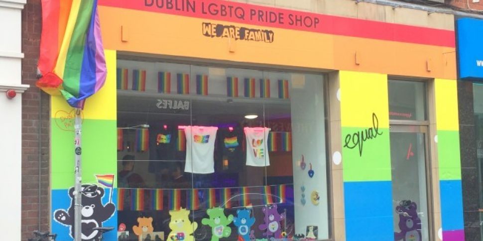 A Dublin Pride Pop Up Shop Ope...