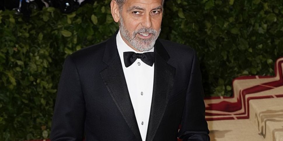George Clooney Injured In Moto...