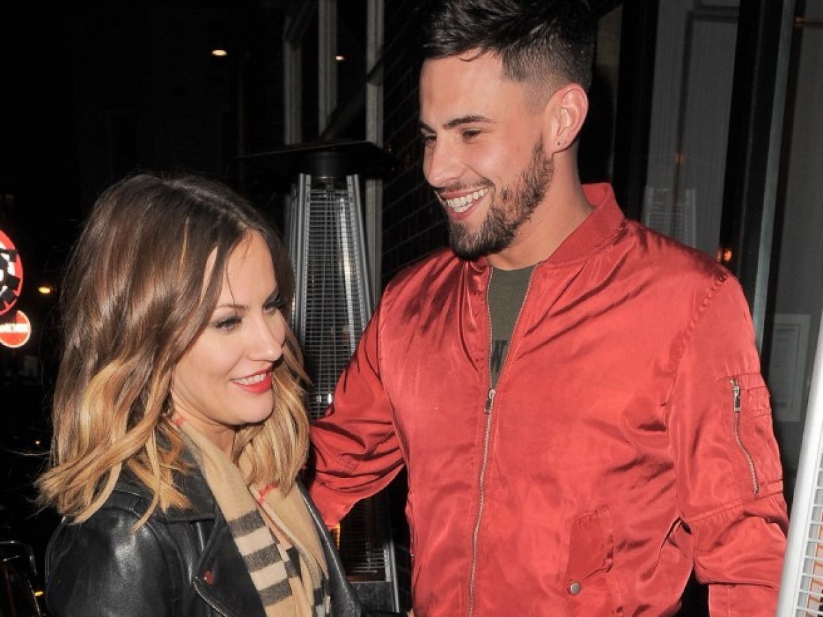 Caroline Flack met Andrew Brady by tracking him down on Instagram