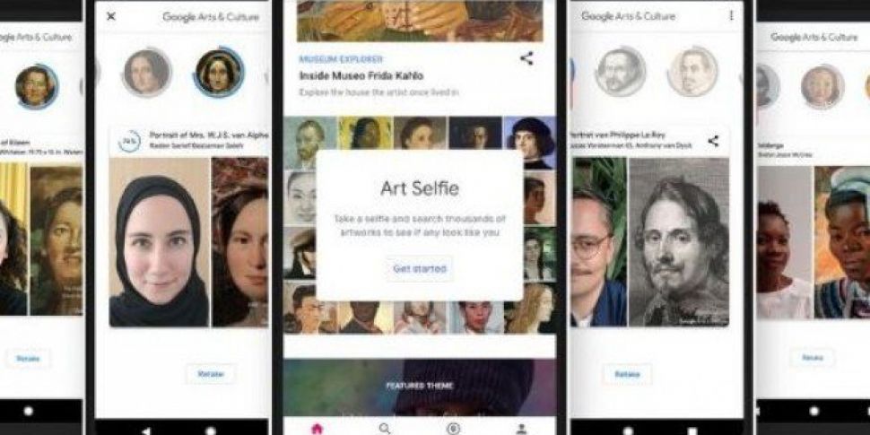 Google's Art Selfie App Wi...
