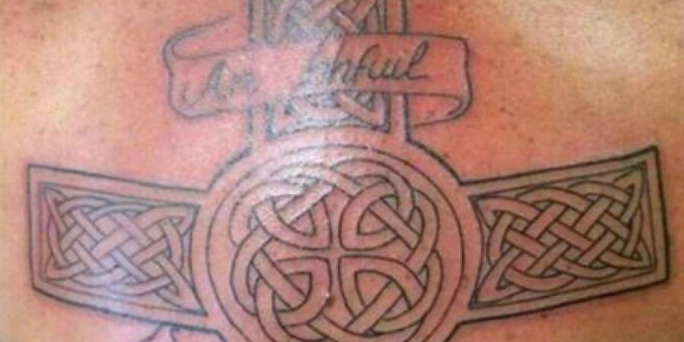 Man Gets Irish Tattoo - Has A...