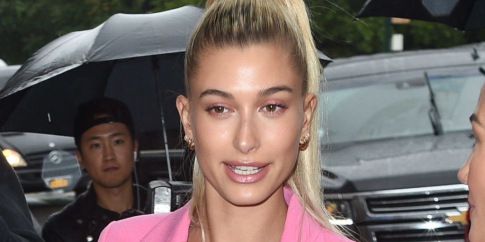 Hailey Bieber Showcases New Bo...