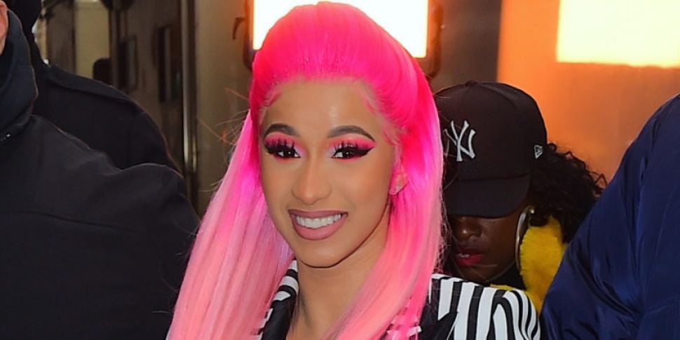 Cardi B Dyes Her Hair Bright P...