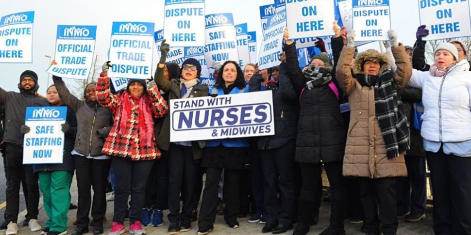 Nurses Hold Their Second Day O...