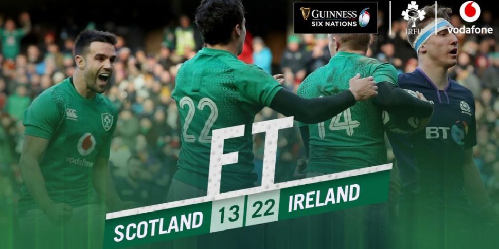 Ireland 22 Scotland 13 In The...