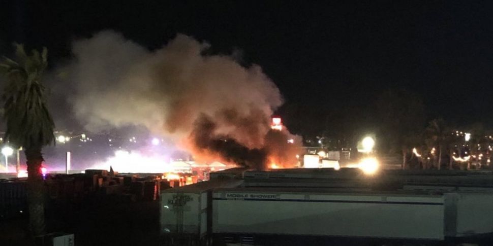 Fire Breaks Out At Coachella M...