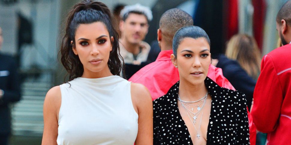 WATCH: Kim & Kourtney Kardashi...