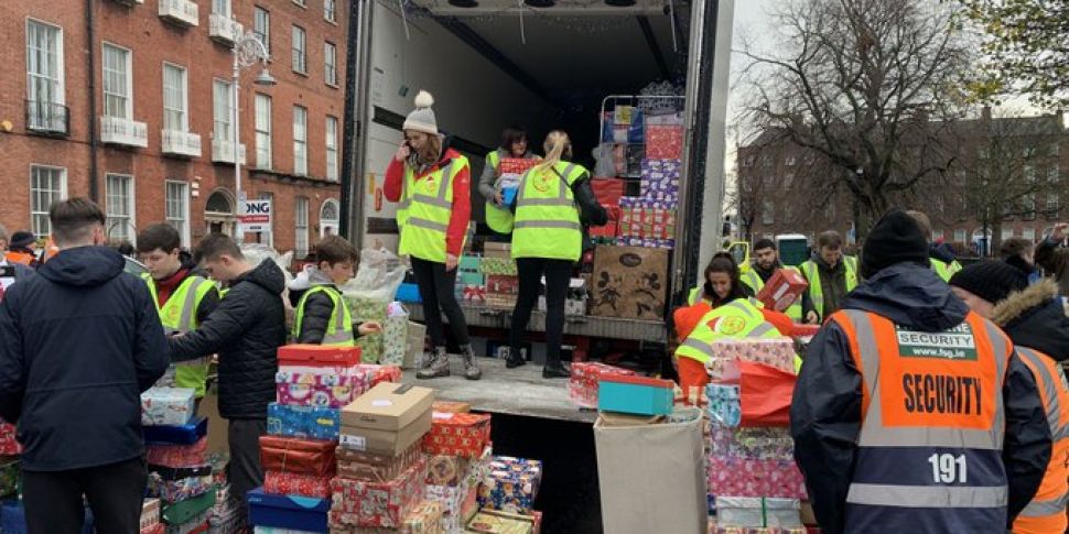 Christmas Truck Loaded With Pr...