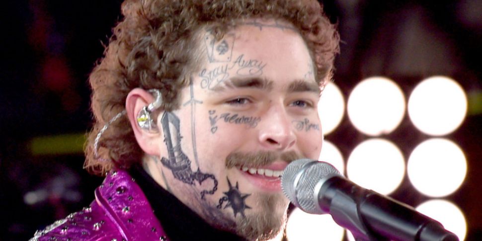 LOOK: Post Malone Shaves His Head For A Brand New Skeleton Tattoo ...
