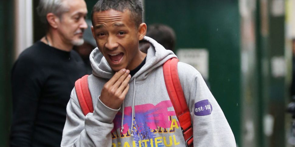 Jaden Smith Spotted Hanging Ou...