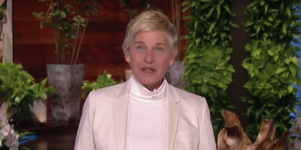 WATCH: Ellen DeGeneres Address...