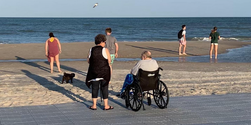 Wheelchair Friendly Beach Mats...