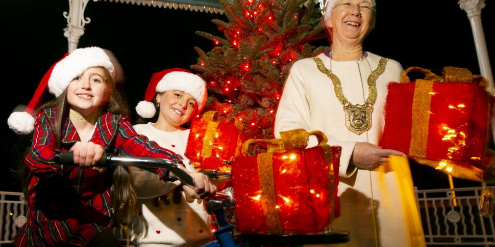 Pedal Powered Christmas Lights...