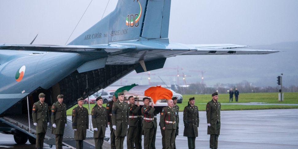 Private Seán Rooney's Funeral...