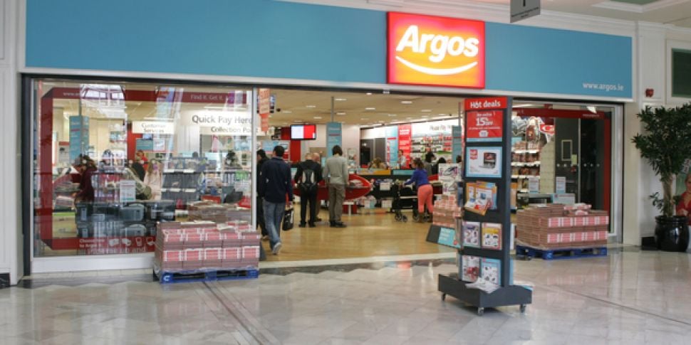 Argos To Close All Irish Store...