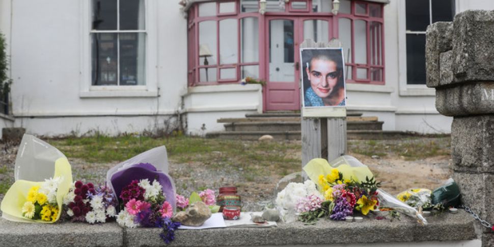 Flowers Laid At Former Home Of...