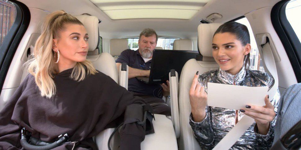 Kendall Jenner Takes Lie Detector In New Carpool Karaoke