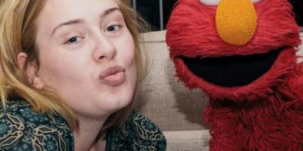Adele Meets Elmo...And He Want...