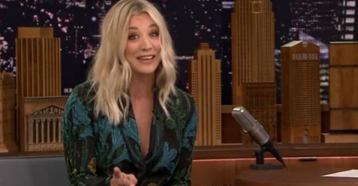 Kaley Cuoco Sings Big Bang Theory Theme Song On Jimmy Fallon Spinsouthwest