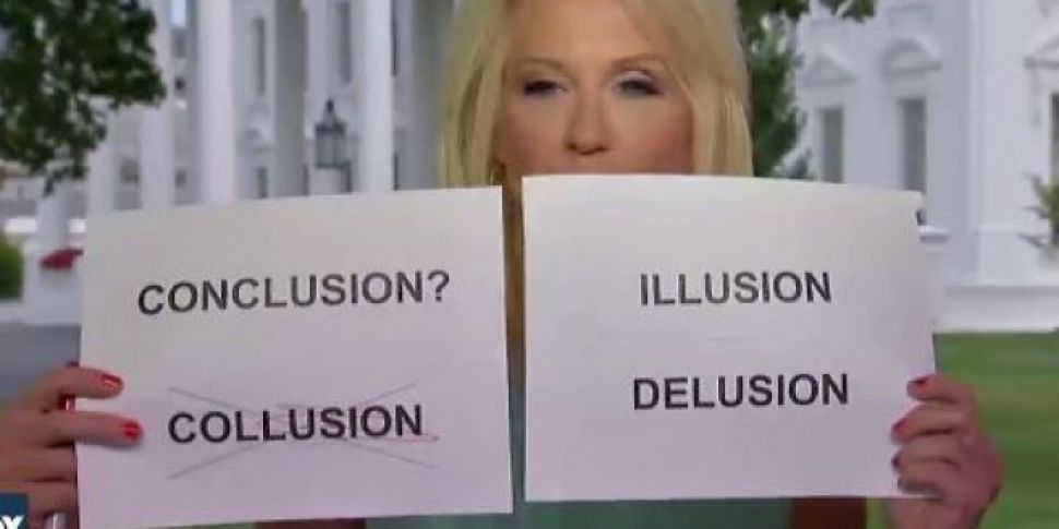 Trump Advisor Uses Flash Cards...