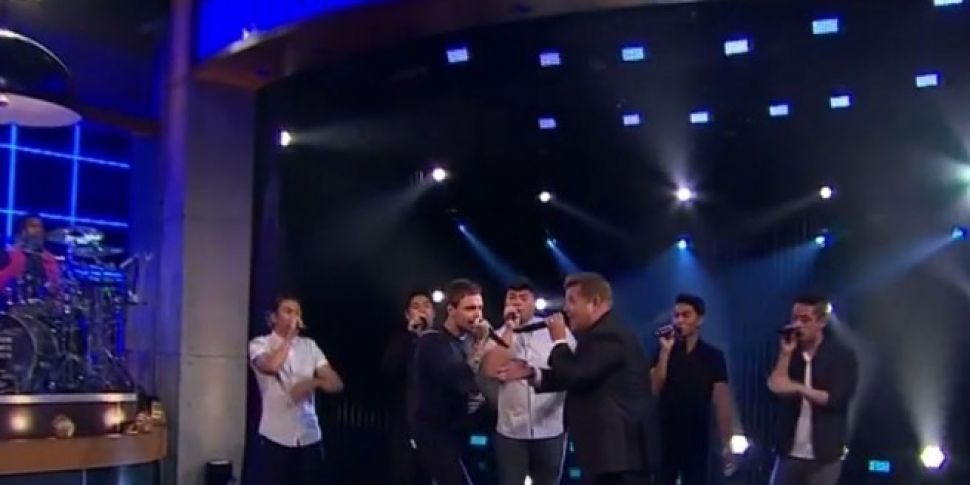WATCH: James Corden Takes On L...