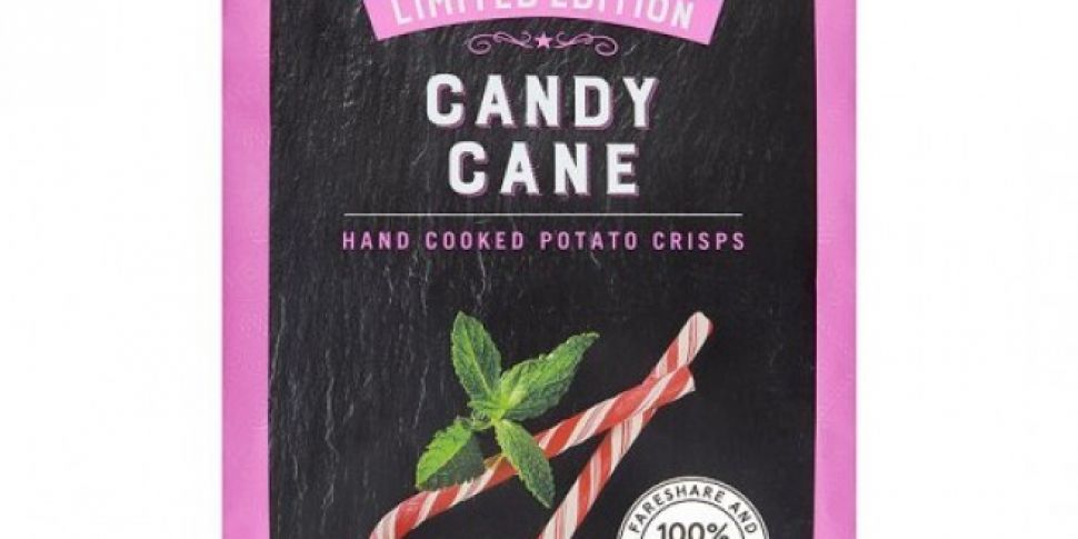 Tesco Launch Candy Cane Crisps...