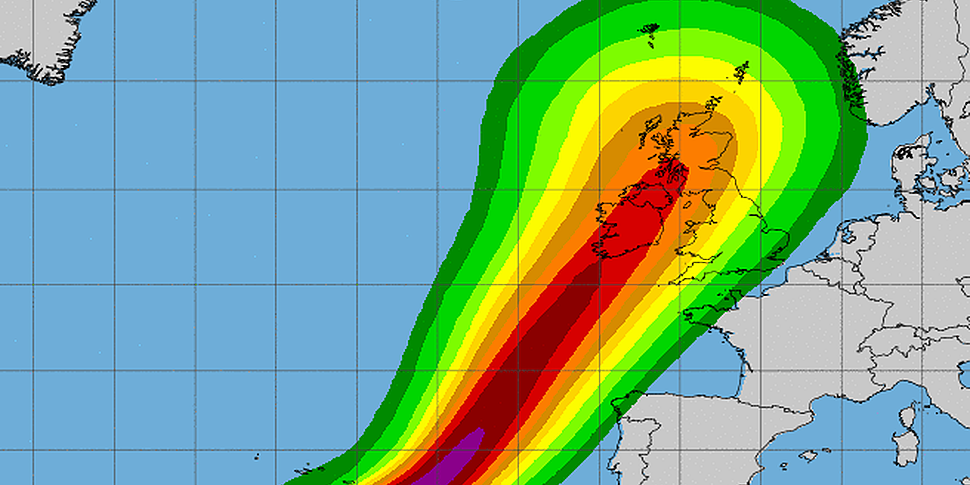 Hurricane Ophelia On Its Way