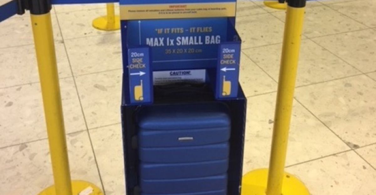 ryanair baggage checker