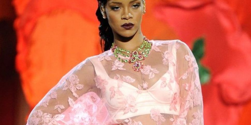 Rihanna Launching New Lingerie...