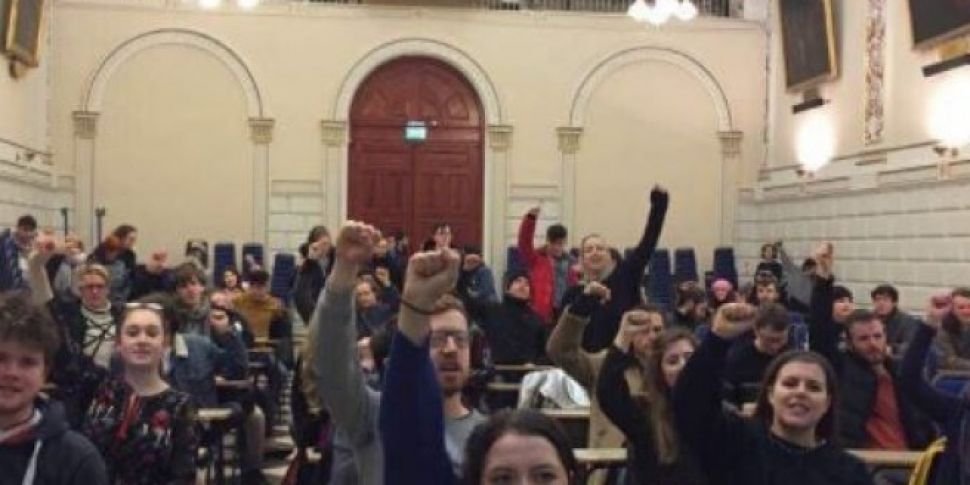 Trinity College Protesters Occ...