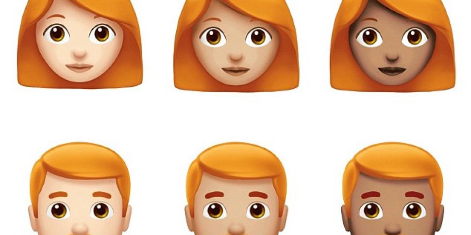 Ginger Emoji's Now Available