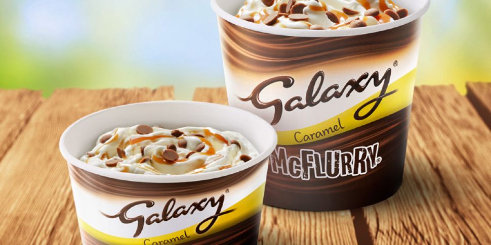 McDonald's Galaxy McFlurry Is...