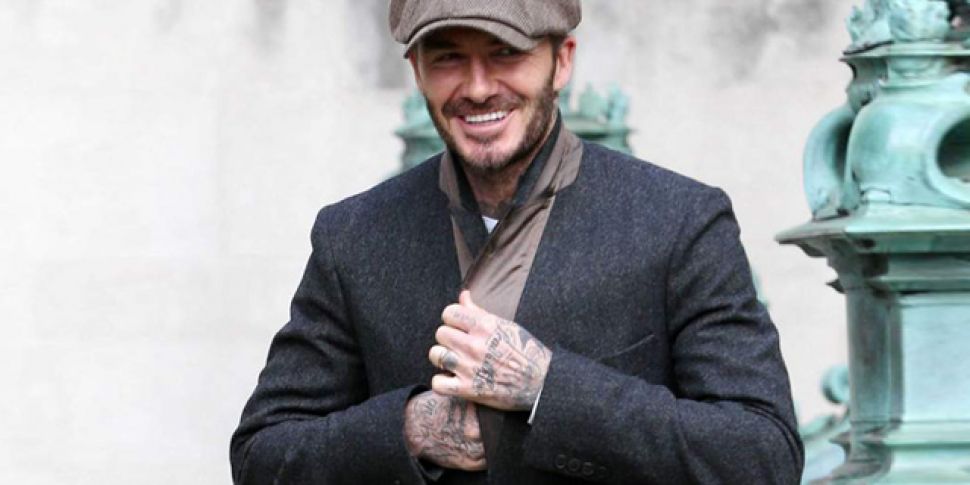 David Beckham Spotted on Peaky...