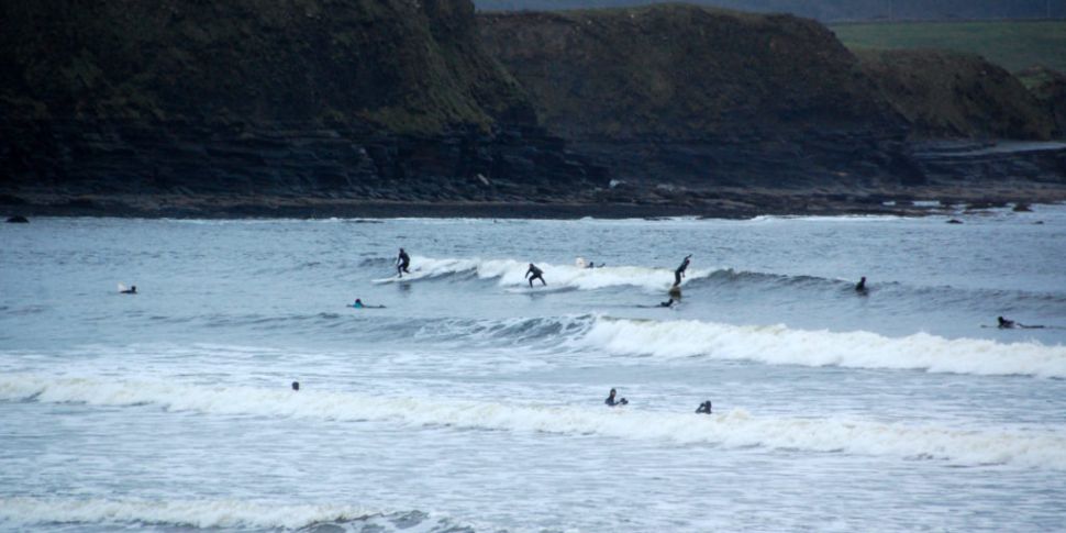Surfers Protesting In Lahinch...