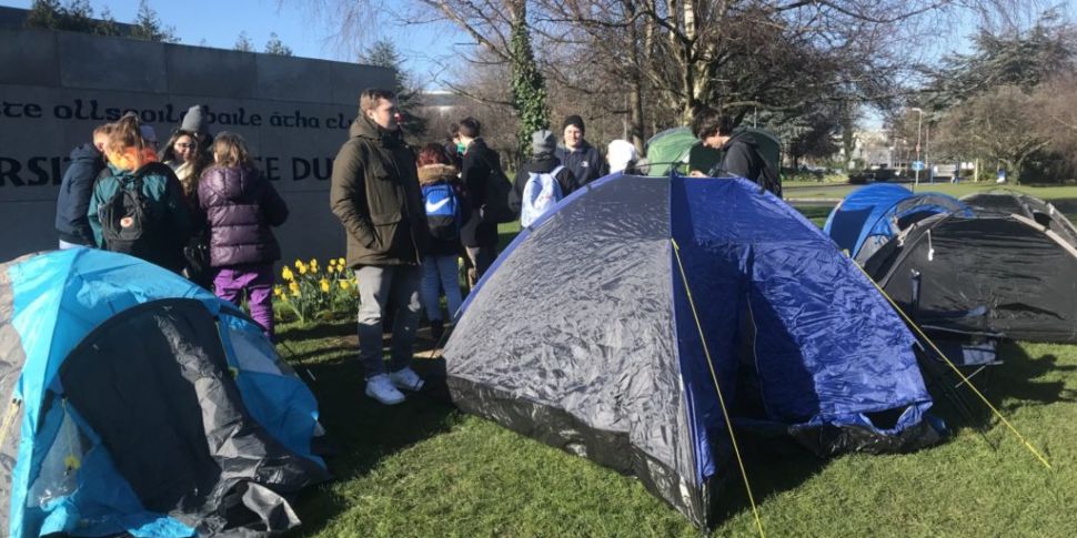 Students At UCD Hold Protest O...
