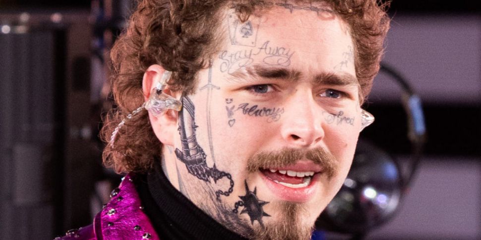 Post Malone Admits His Face Tattoos 'Come From A Place Of Insecurity ...