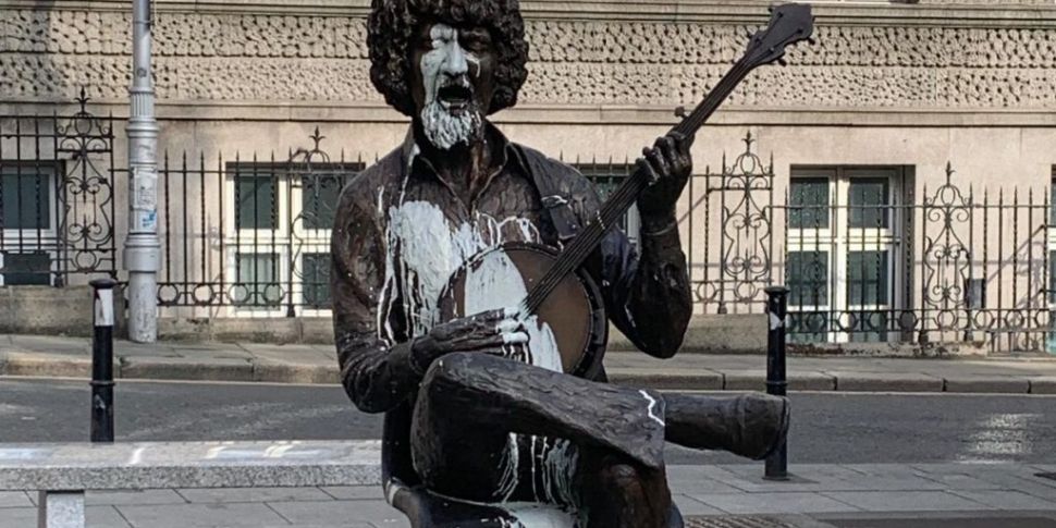 Both Luke Kelly Statues Vandal...